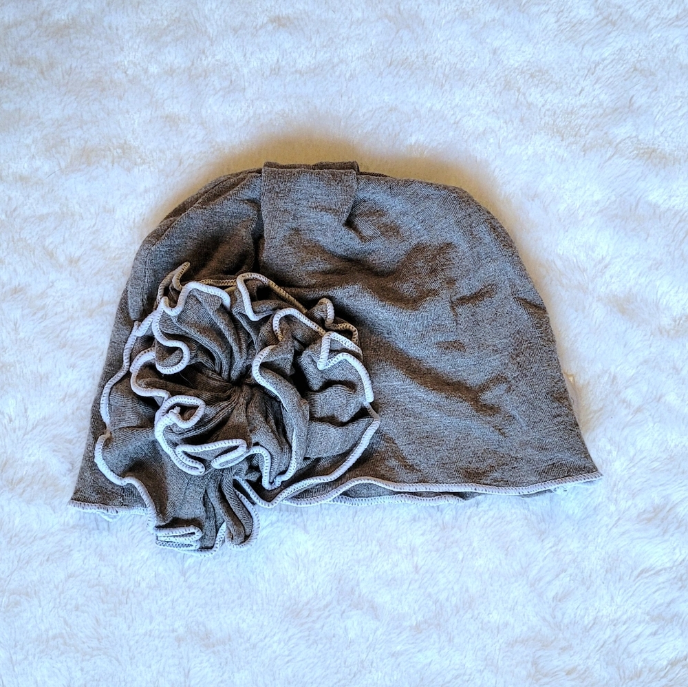 Lightweight Flower Baby Hat 0-6M